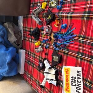 Wrestling Action Figure Accessories Set